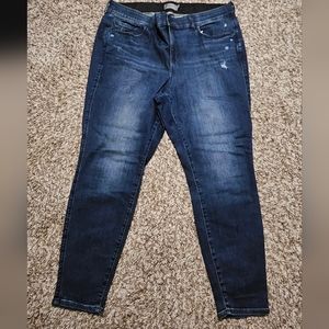 Torrid Jean's size 24R dark denim